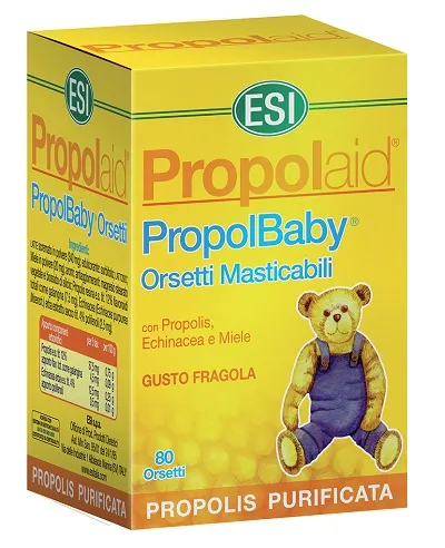 

Esi Propolaid Propolbaby 80 таблеток со вкусом клубники