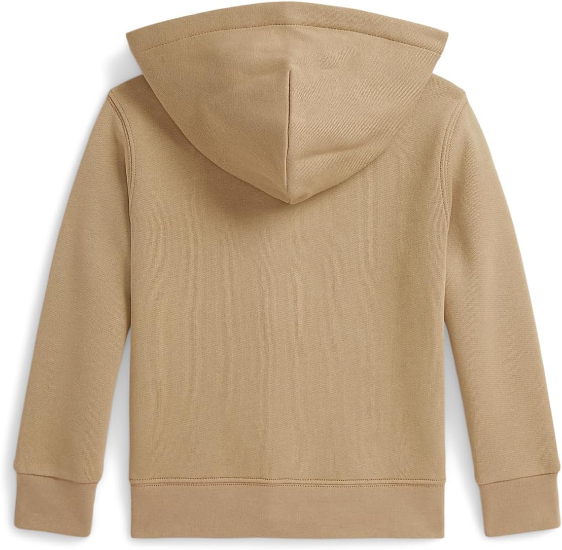Худи Polo Ralph Lauren Kids Fleece Full Zip Hoodie, цвет Vintage Khaki — фото 2