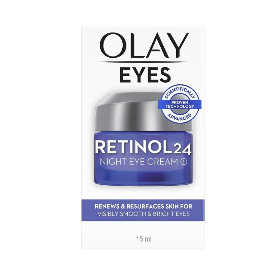 

Olay Eyes Retinol 24 Ночной крем для глаз 15 мл. Новости, Purple