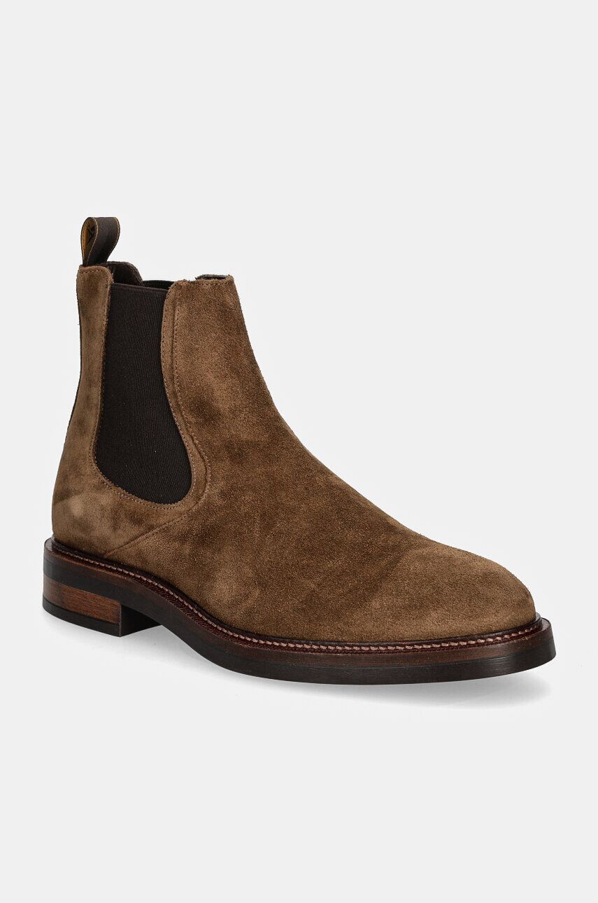 

Hackett London EGMONT MASTER замшевые ботинки челси, коричневый