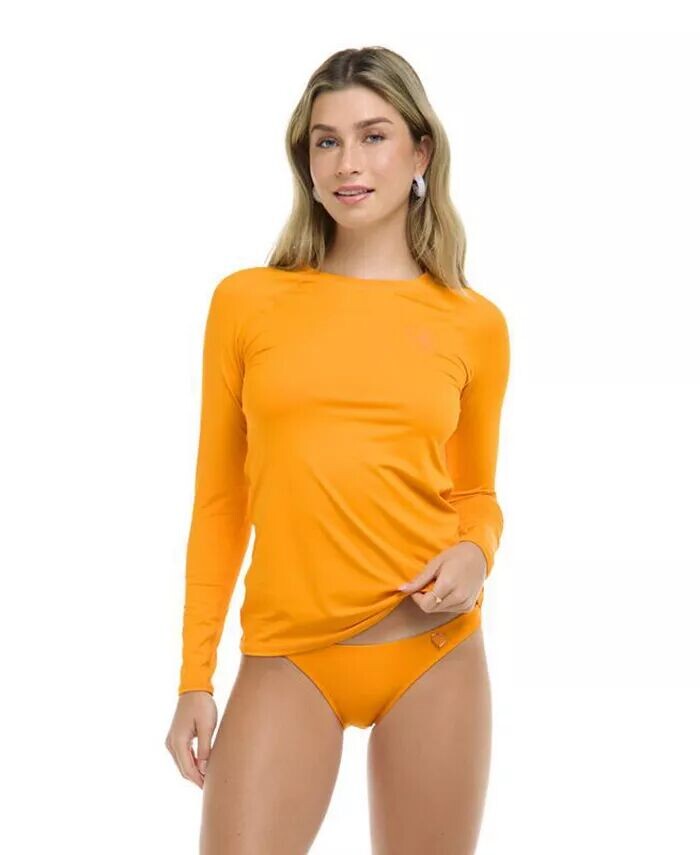 

Женский элегантный рашгард с длинным рукавом Body Glove, оранжевый