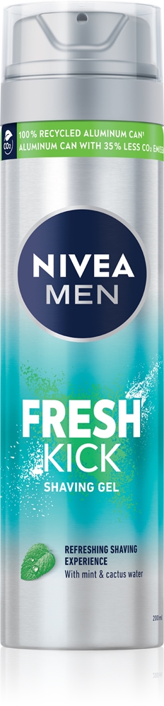 

Гель для бритья Men Fresh Kick для мужчин Nivea, 200 мл