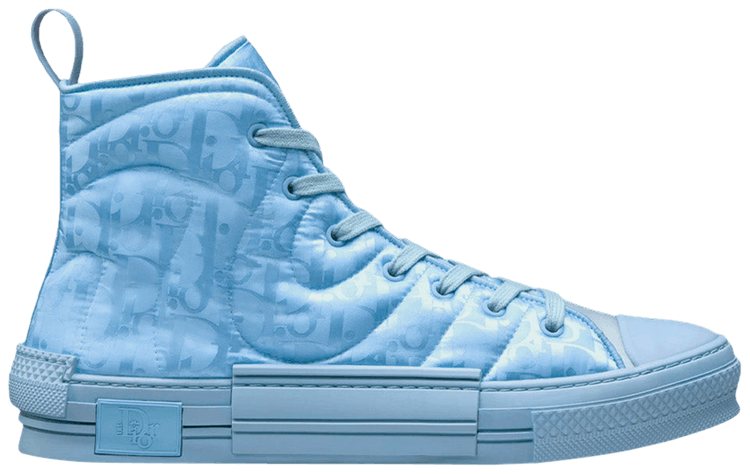 

Кроссовки Dior ERL x Dior B23 High 'Blue Quilted Swirl Oblique', синий