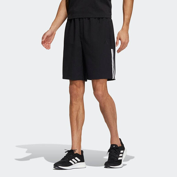 Шорты adidas Fi Lib Wvsh Contrasting Colors Stripe Training Sports Woven Shorts Black, мультиколор — фото 3