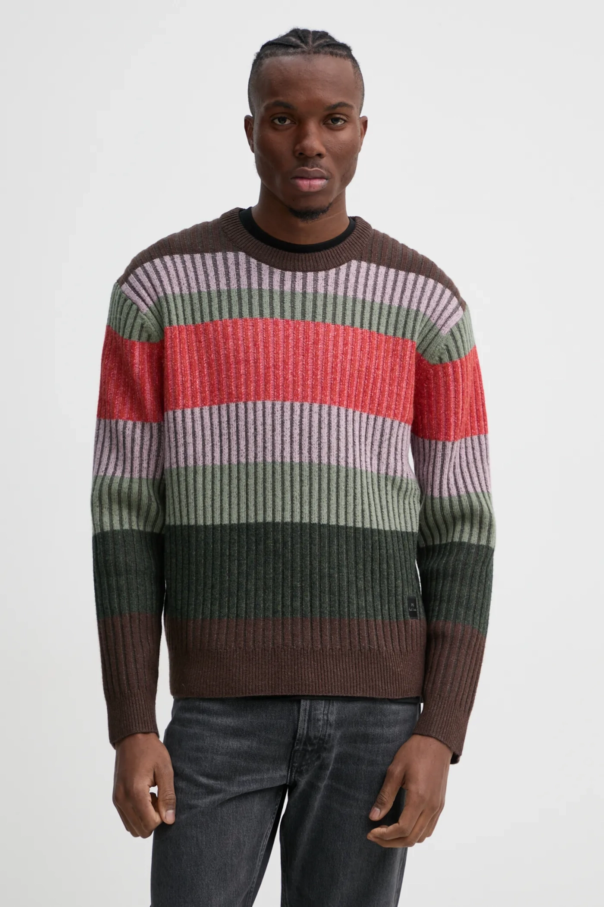 

Шерстяной свитер PS Paul Smith, коричневый