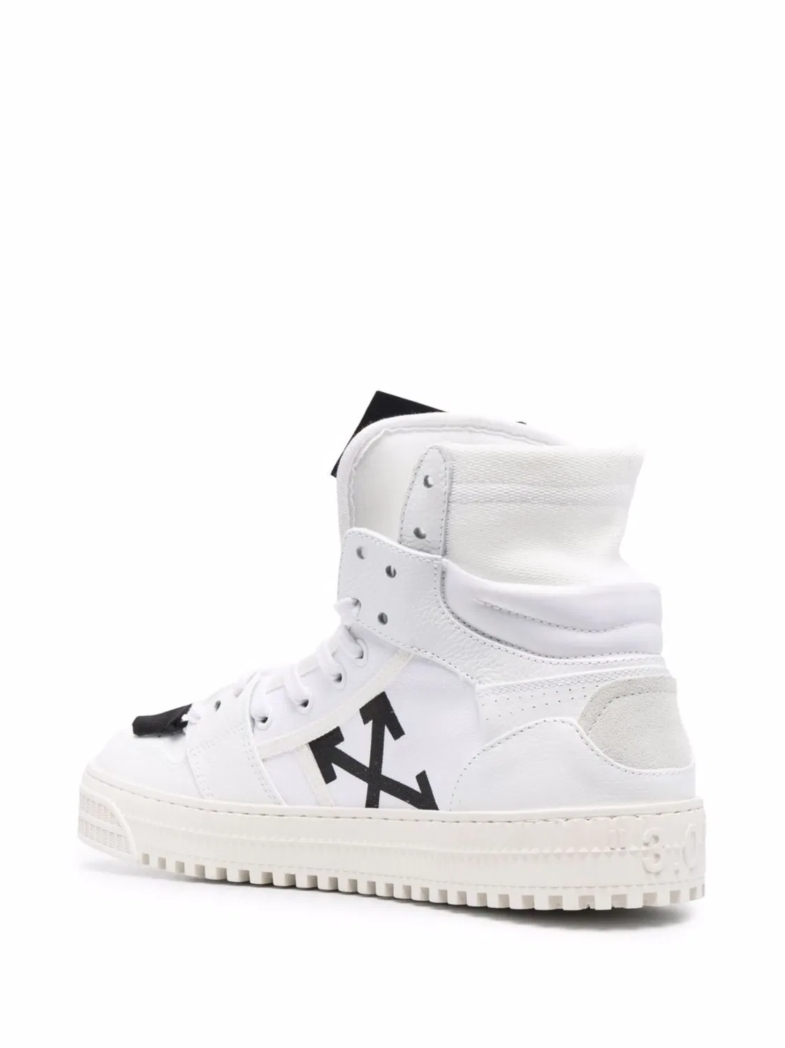 Высокие кроссовки 3.0 Off Court Off-White, белый — фото 3