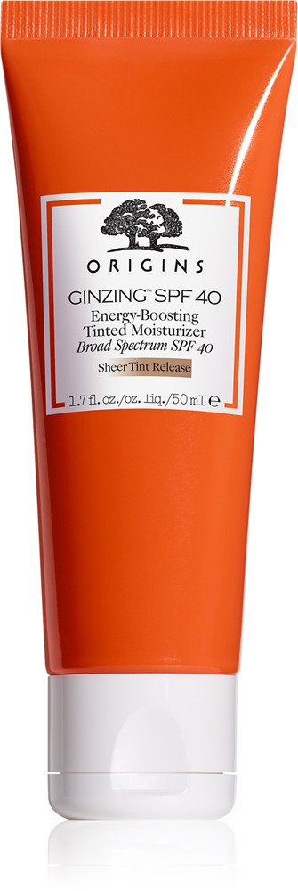

Энергетический тонирующий увлажняющий освежающий крем Ginzing SPF 40 Origins, 50 мл