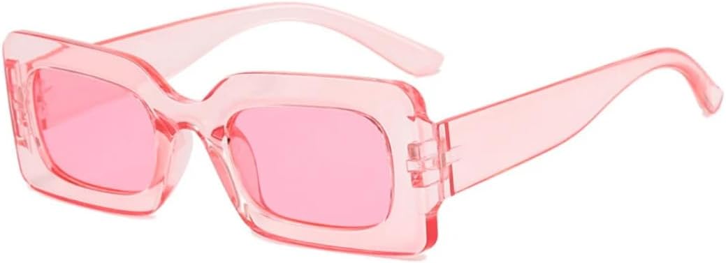 

Солнцезащитные очки с защитой UV400 | Компактная легкая оправа, цветные линзы | Для женщин и мужчин, для занятий спортом на открытом воздухе и вождения DSVIGF, Pink Pink