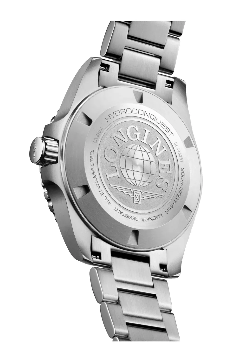 HYDROCONQUEST GMT 43 ММ - L3.890.4.06.6 LONGINES, синий — фото 2