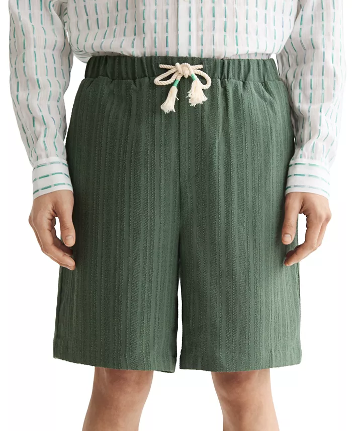 

Мужские шорты с завязками в полоску Tonal Stripe SCOTCH & SODA, зеленый