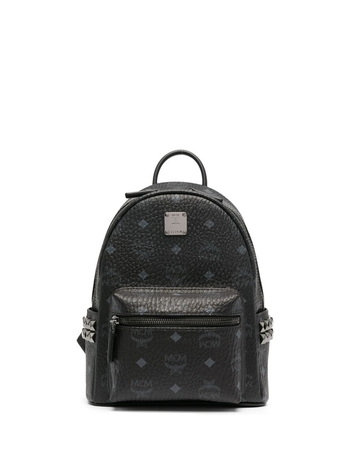 

MCM мини-рюкзак Stark с заклепками, черный