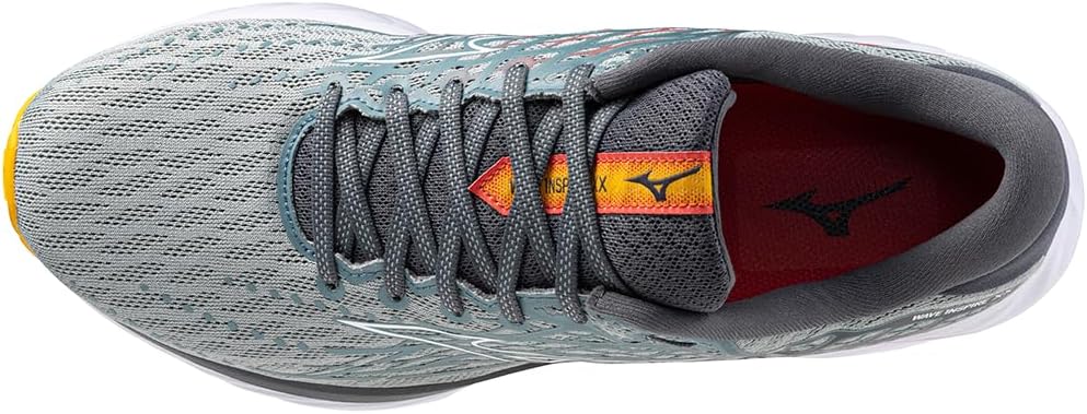 Мужские беговые кроссовки Mizuno Wave Inspire 20, белый — фото 4