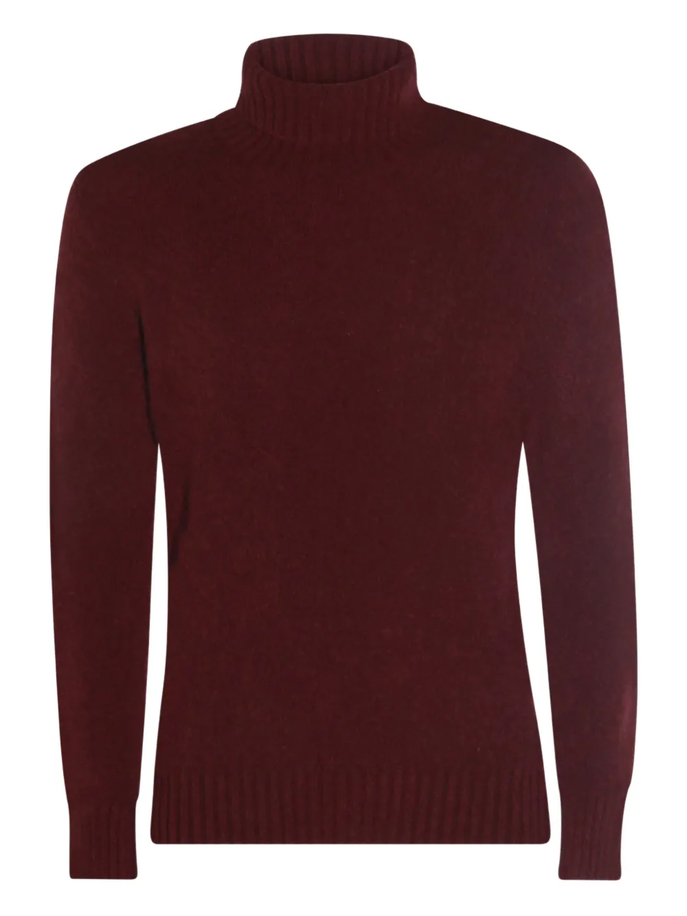 

Водолазка с ребристыми манжетами Piacenza Cashmere, красный
