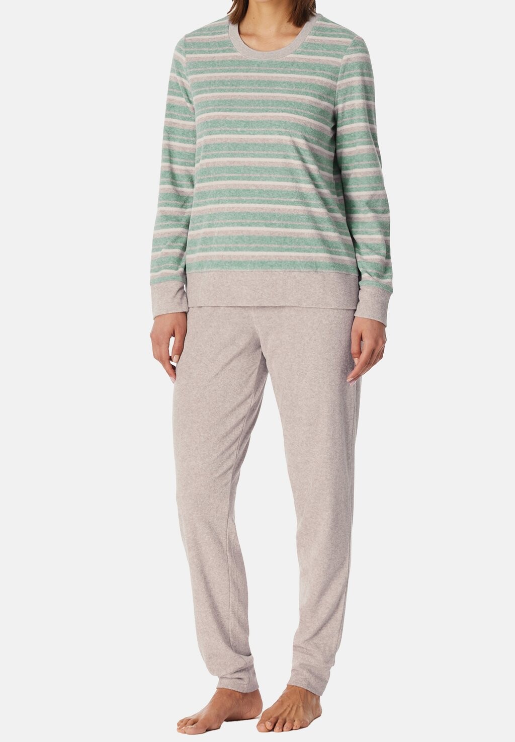 

Пижамный комплект CASUAL ESSENTIALS Schiesser, зеленый