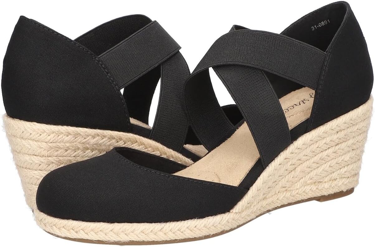 

Туфли Easy Street Pari, цвет Black Canvas