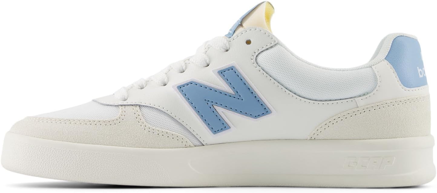 New Balance Мужские кроссовки 300 V3 Court, Sea Salt/Chrome Blue/White — фото 4