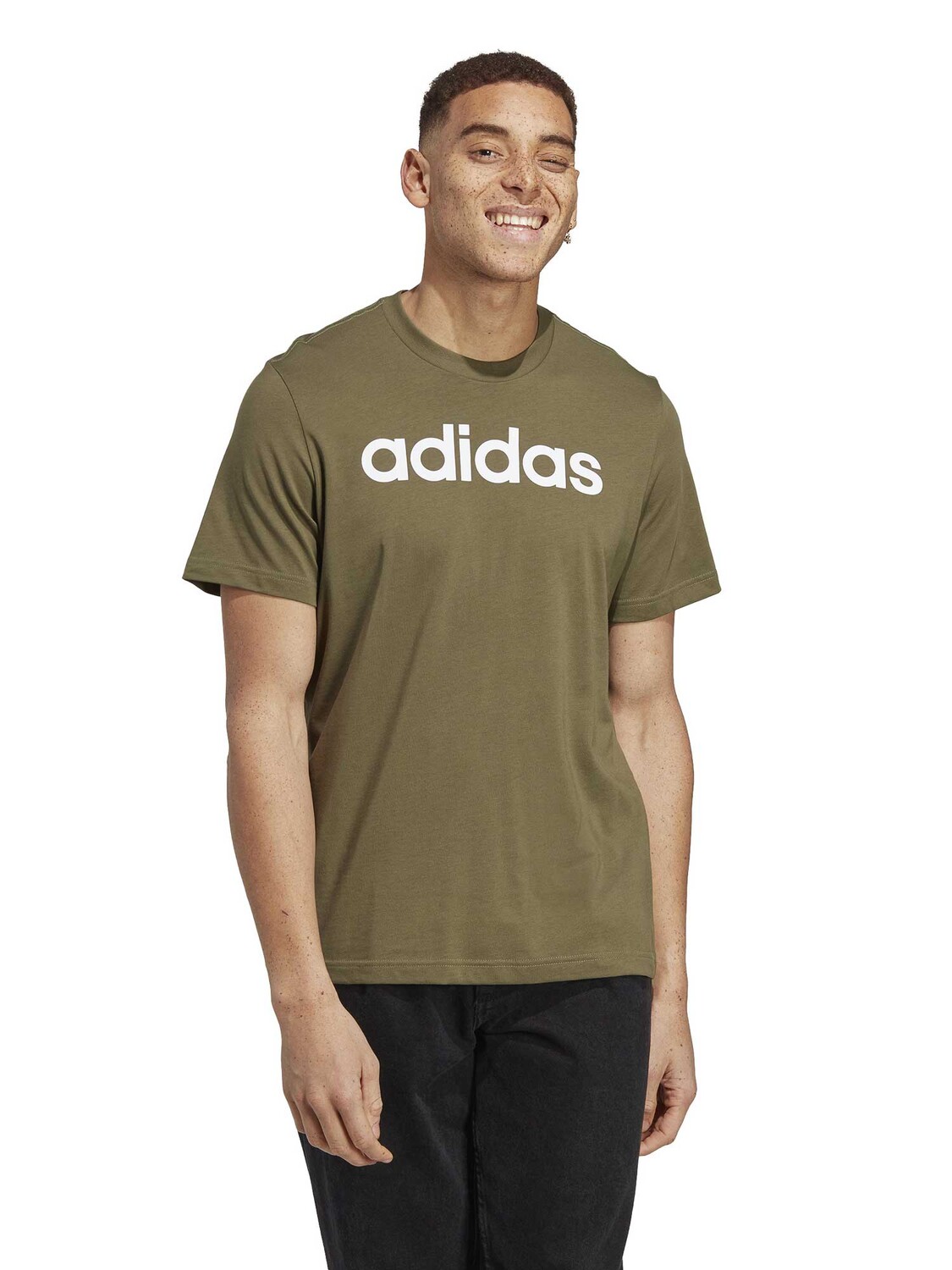 

Футболка Adidas Sportswear Essentials Single Jersey, зеленый