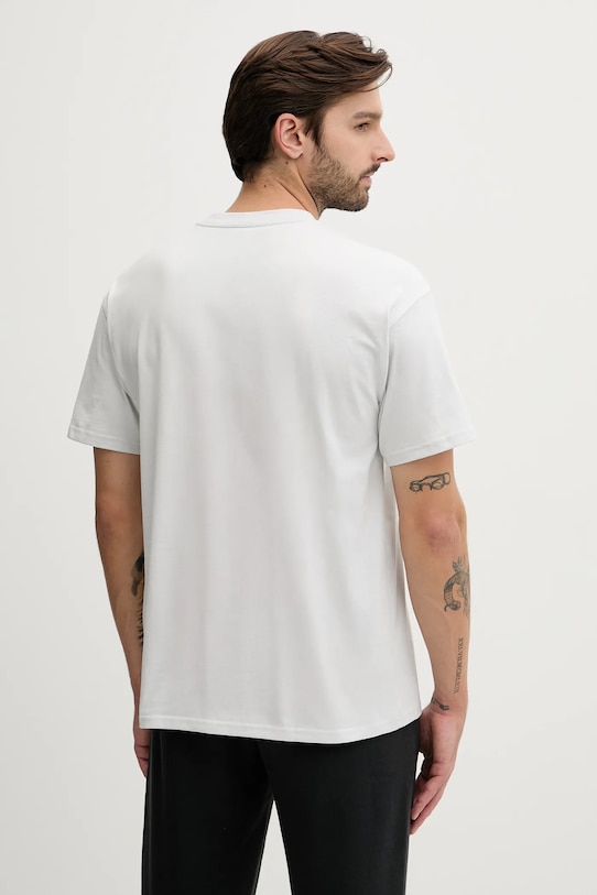 Футболка Essential SS HeavyMax 90 из хлопка Nike, серый — фото 3