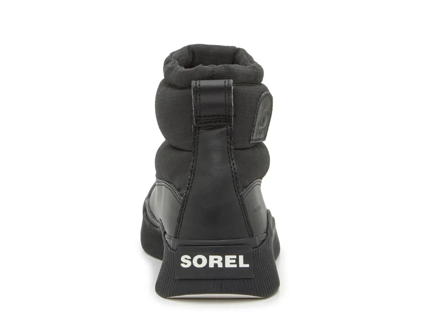 Ботинки зимние женские SOREL Ona IV стеганые на шнурке, черный — фото 4