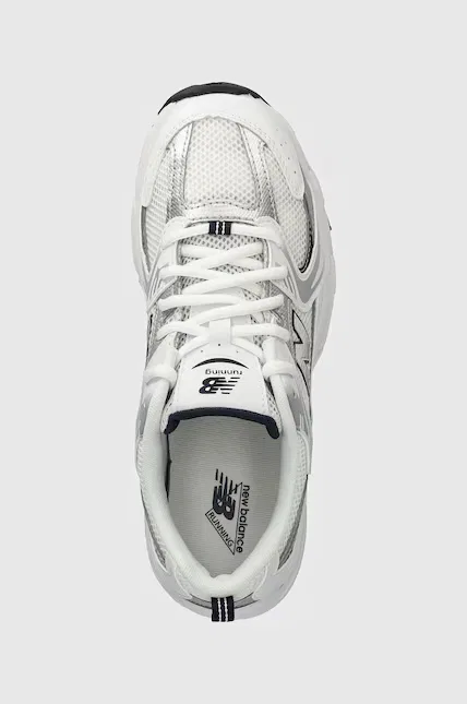 Кроссовки серые 530 New Balance — фото 4