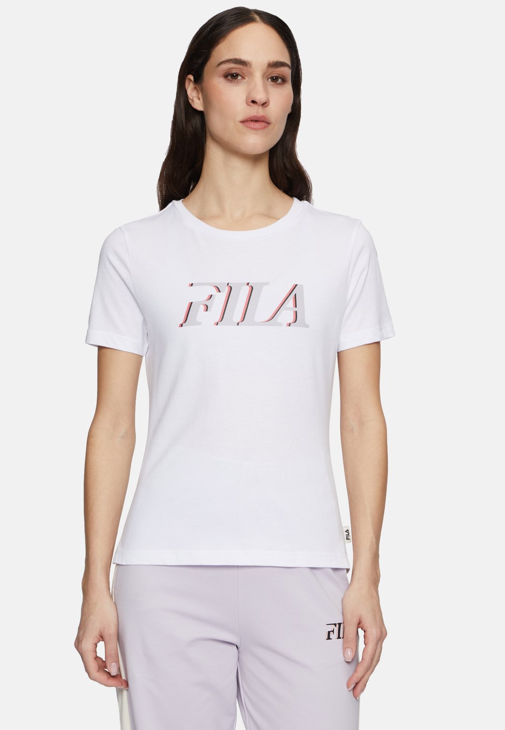 

Футболка с принтом LIER Fila, белый