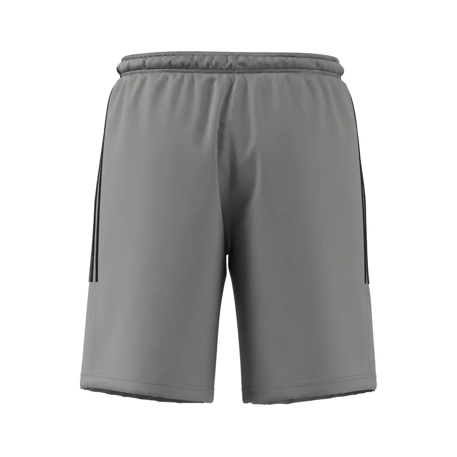 Adidas Casual Shorts Men's Pure Gray/Black Moderate — фото 2
