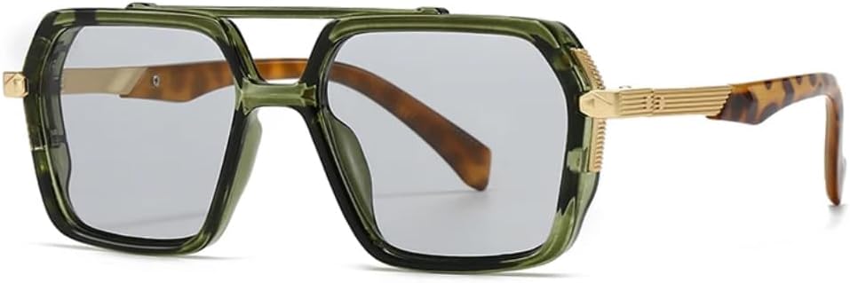 

Солнцезащитные очки с защитой UV400 | Двойная перемычка, большая оправа, градиентные линзы | для женщин и мужчин, для занятий спортом на открытом воздухе и вождения DSVIGF, Gray