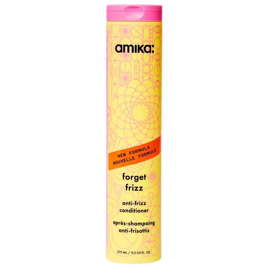 

Кондиционер против пушистости Forget Frizz Anti-Frizz Conditioner amika, 9.2 oz/275 ml