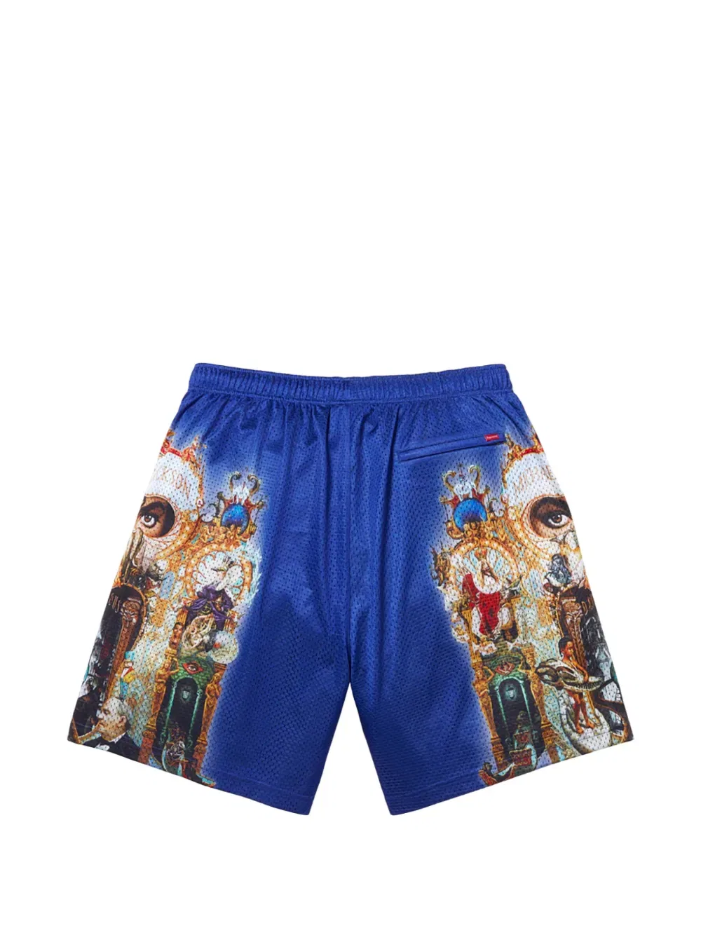 Шорты в стиле Майкла Джексона Supreme, синий — фото 2
