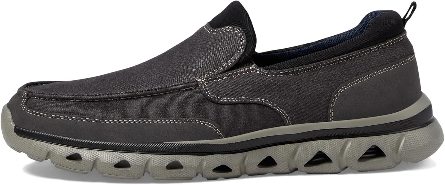 Лоферы мужские DOCKERS, Black/Grey — фото 4