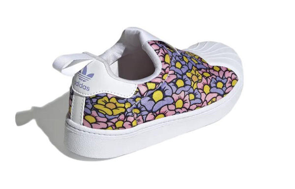 Кроссовки оригинальные superstar 360 x disney Adidas, розовый — фото 4