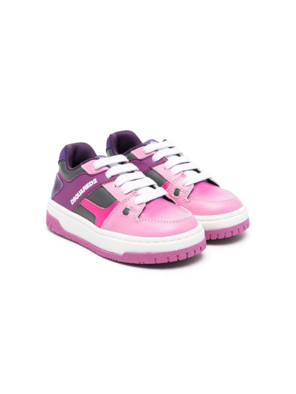 

Dsquared2 Kids кроссовки DSQUARED2 KIDS со вставками, розовый