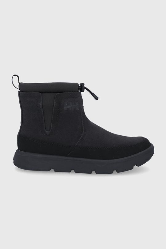 Зимние женские ботинки Helly Hansen короткие с кулиской, черный