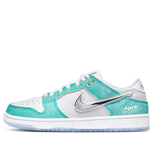 

Кроссовки x апрель скейтборды sb dunk low Nike, зеленый