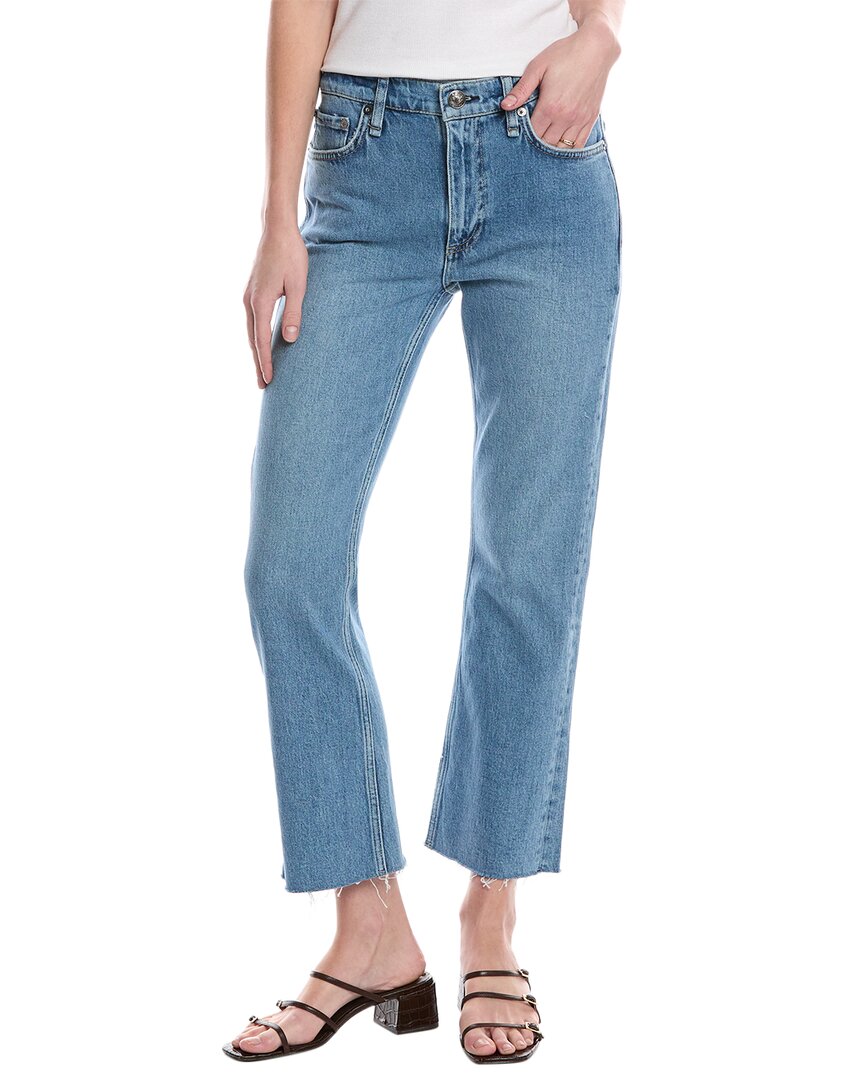 

Джинсы Benson Bootcut средней посадки rag & bone Peyton, синий