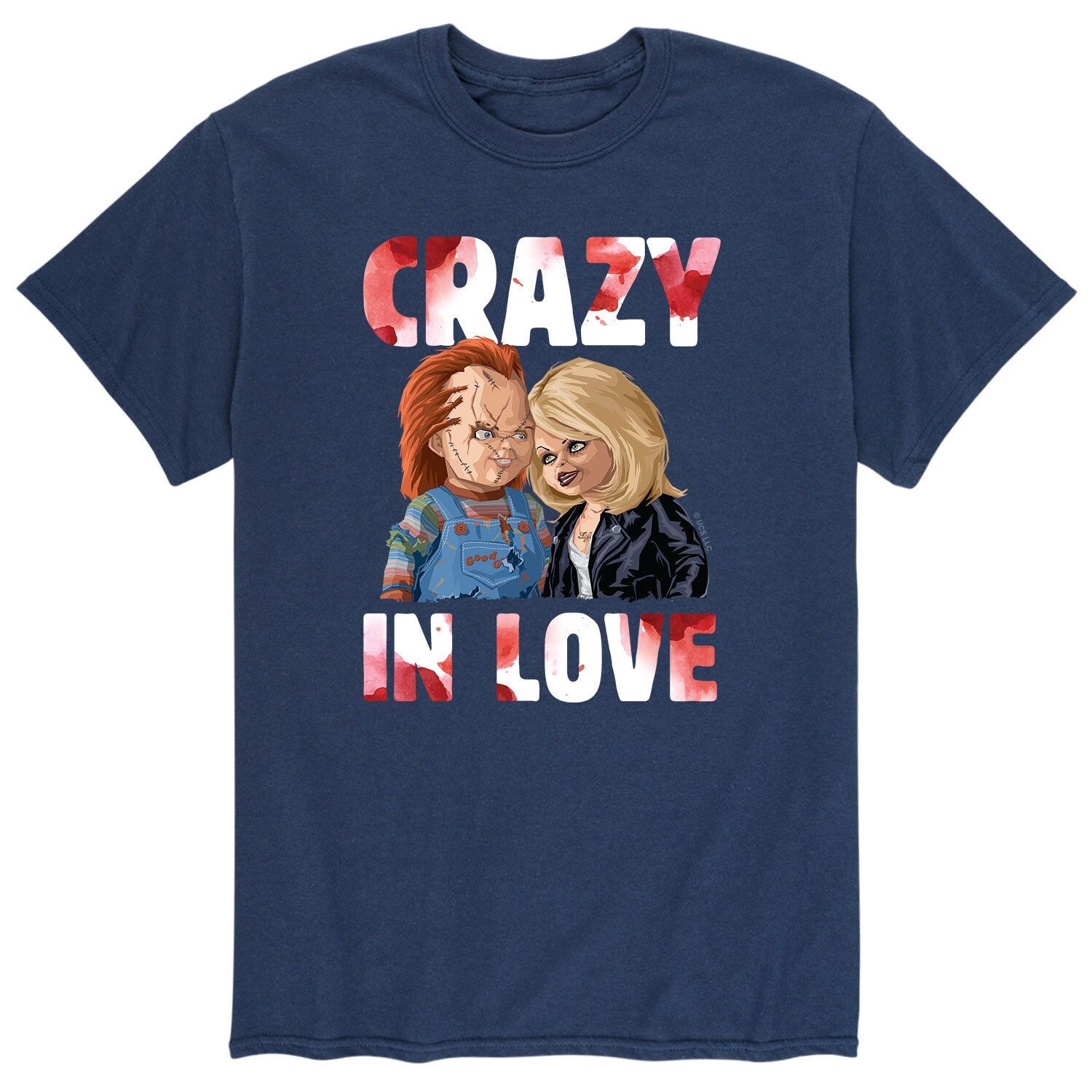 

Мужская футболка Chucky Crazy In Love Licensed Character