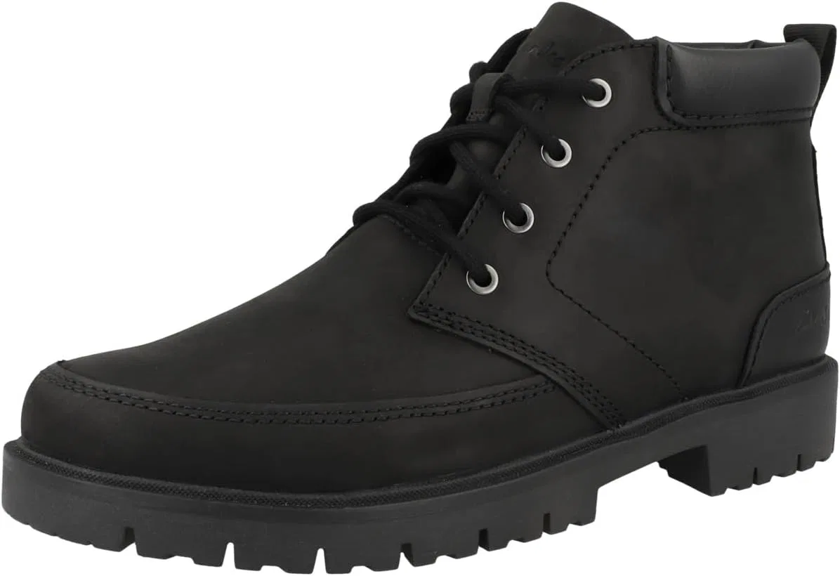 Мужские туфли Clarks Rossdale на шнуровке, черный — фото 4