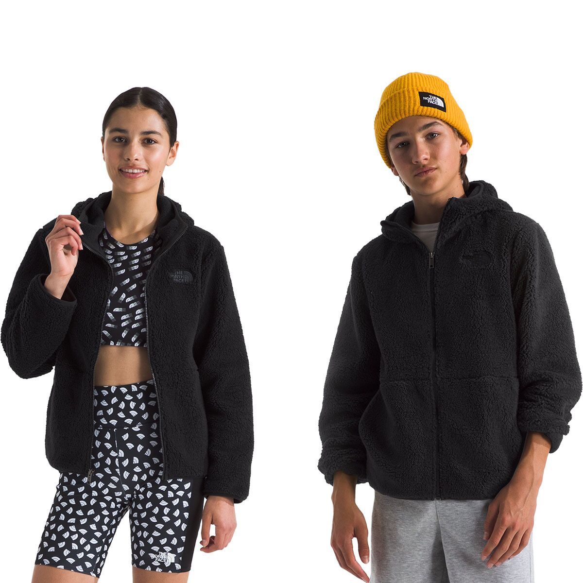 

Куртка с капюшоном на молнии Campshire — детская The North Face, черный