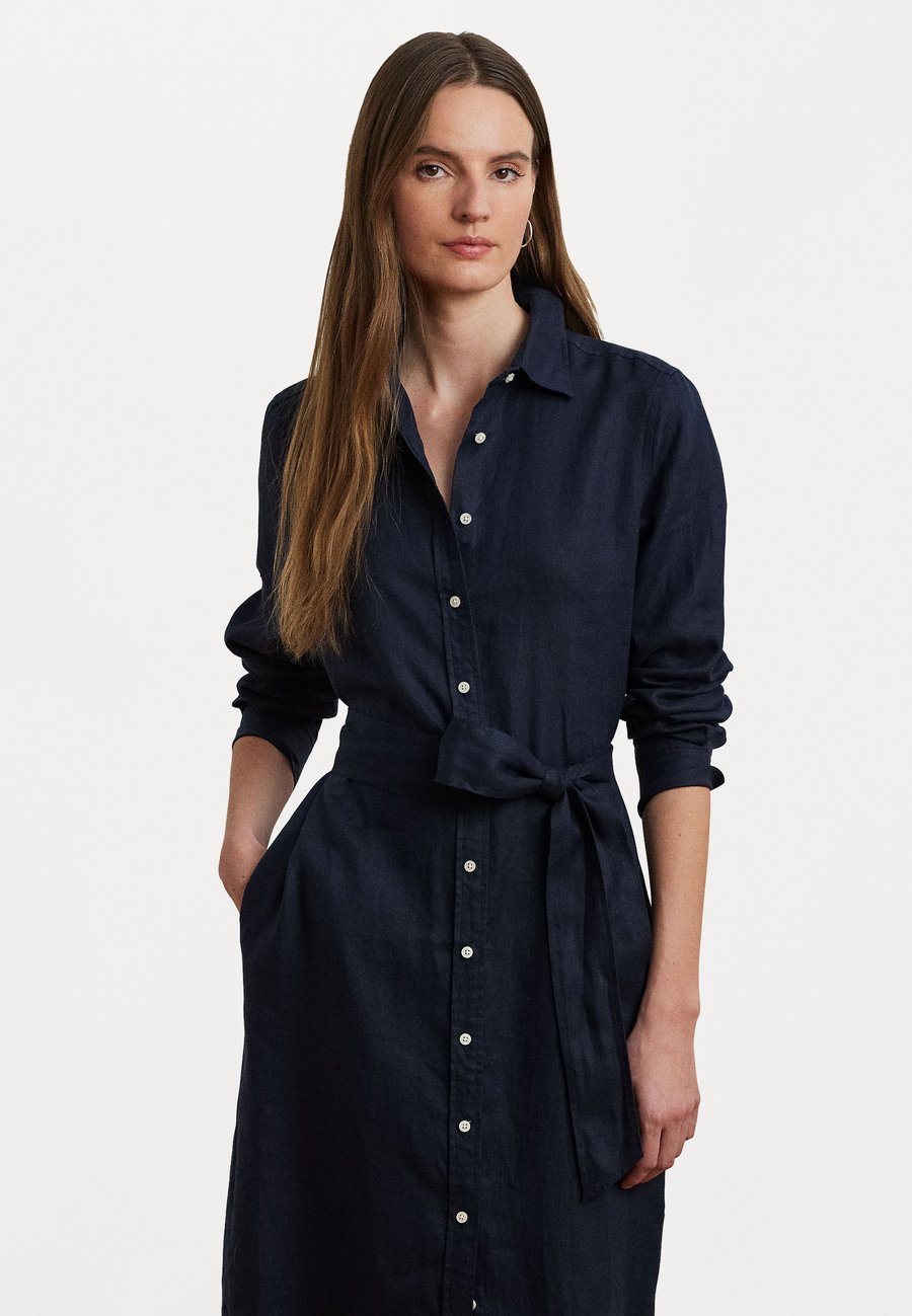 

Платье Lauren Ralph Lauren SHADNY LONG SLEEVE DAY DRESS, Shadow Navy/Dark Blue