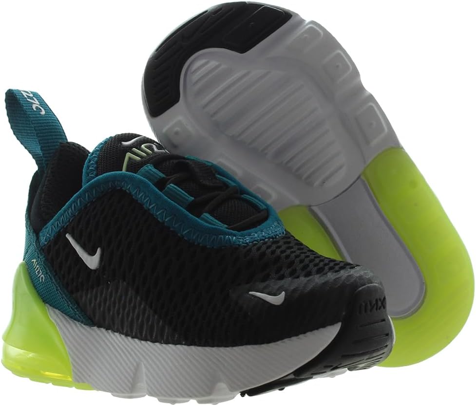Кроссовки Nike Air Max 270 для детей, белый/черный — фото 4
