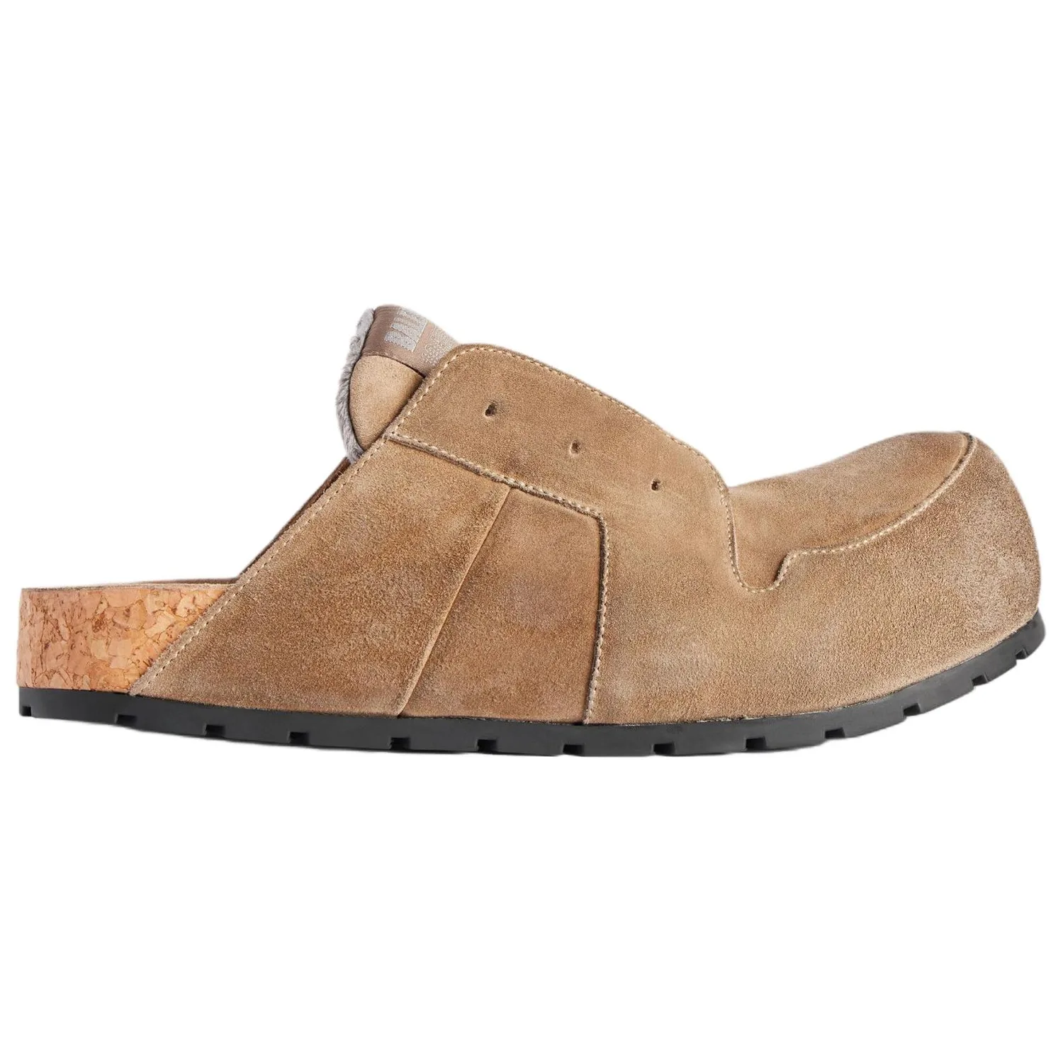 Balenciaga Мужские домашние тапочки закрытого типа brown — фото 3