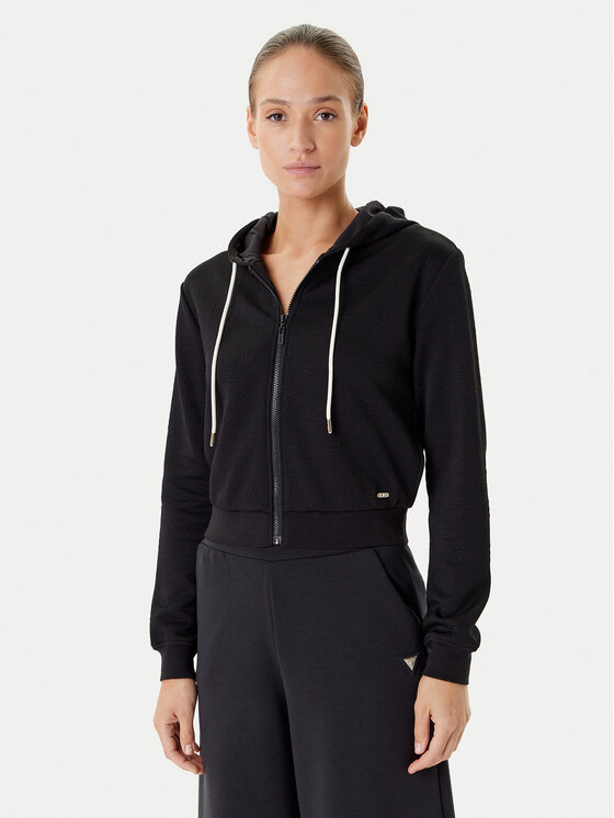 

Свитшот regular fit V5YQ06 KBSL2 Guess, чёрный