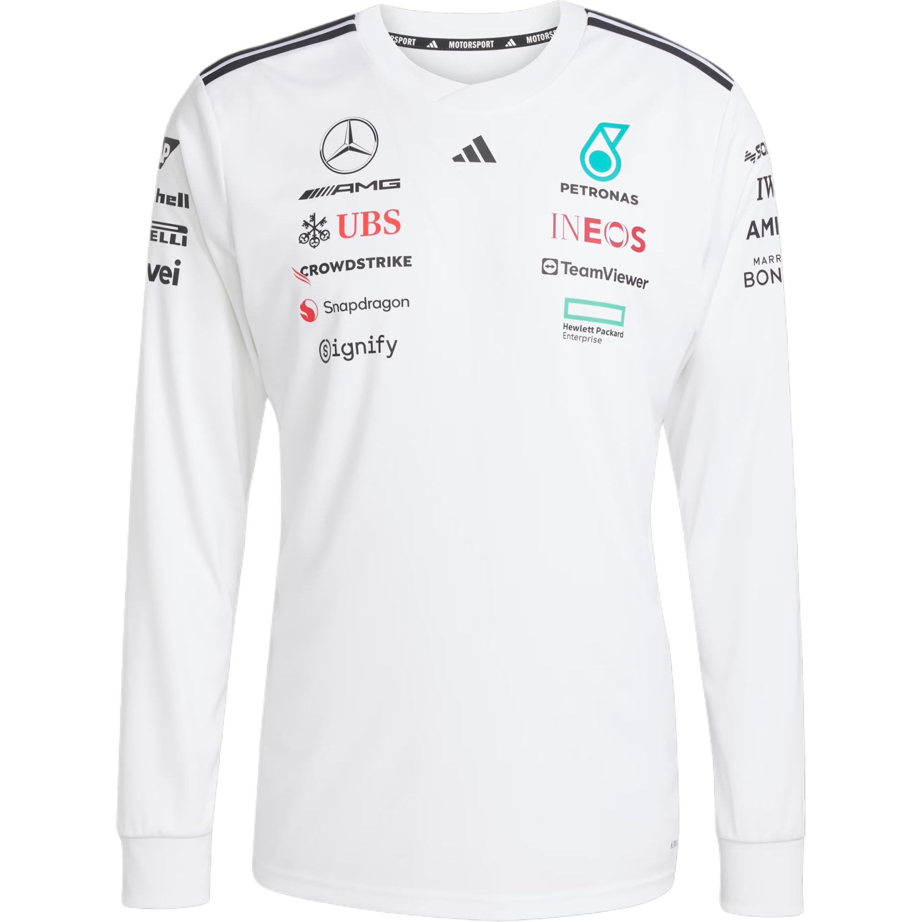 

AdiClub Mercedes Adidas, белый/черный