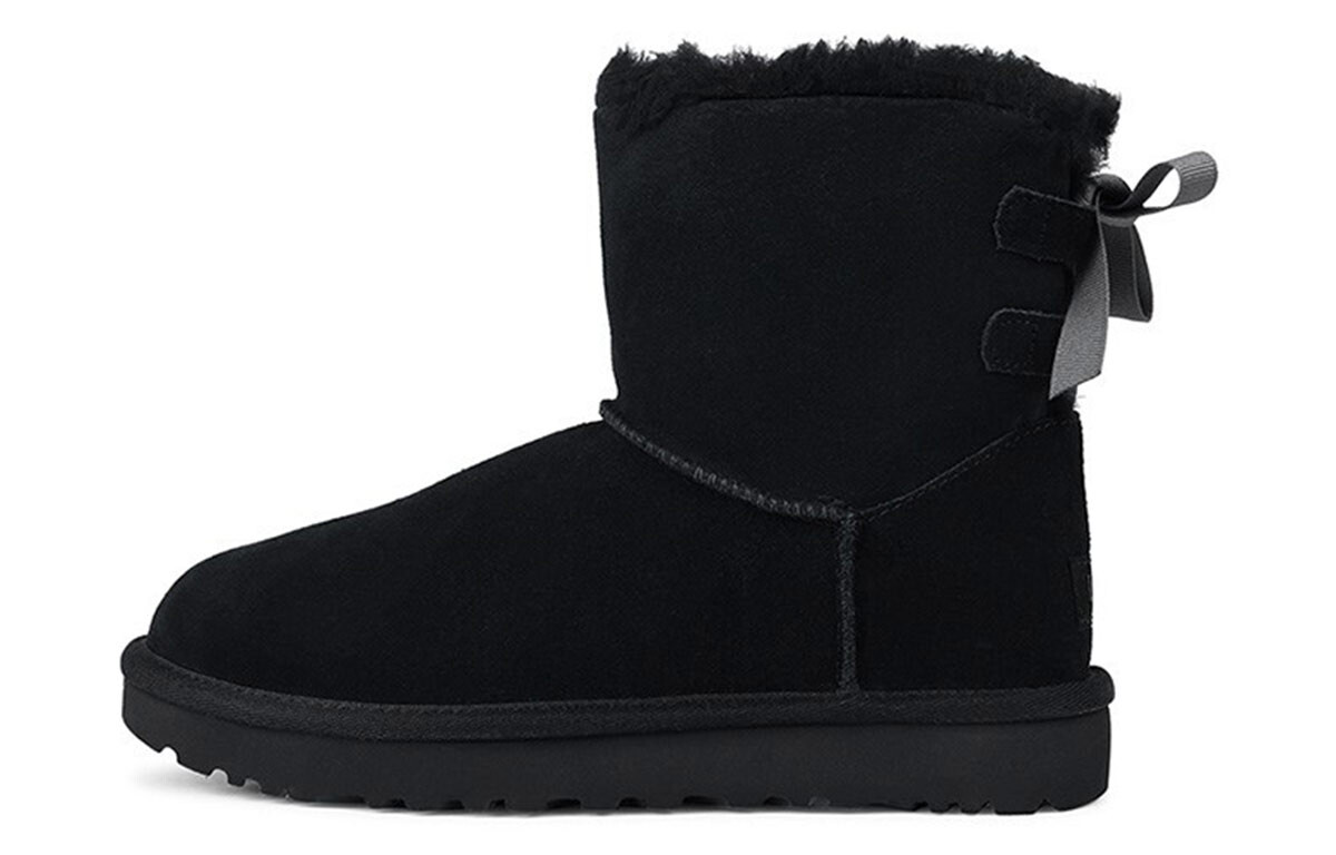 

Угги UGG Mini Continuity Bow Fleece Lined Black Women's