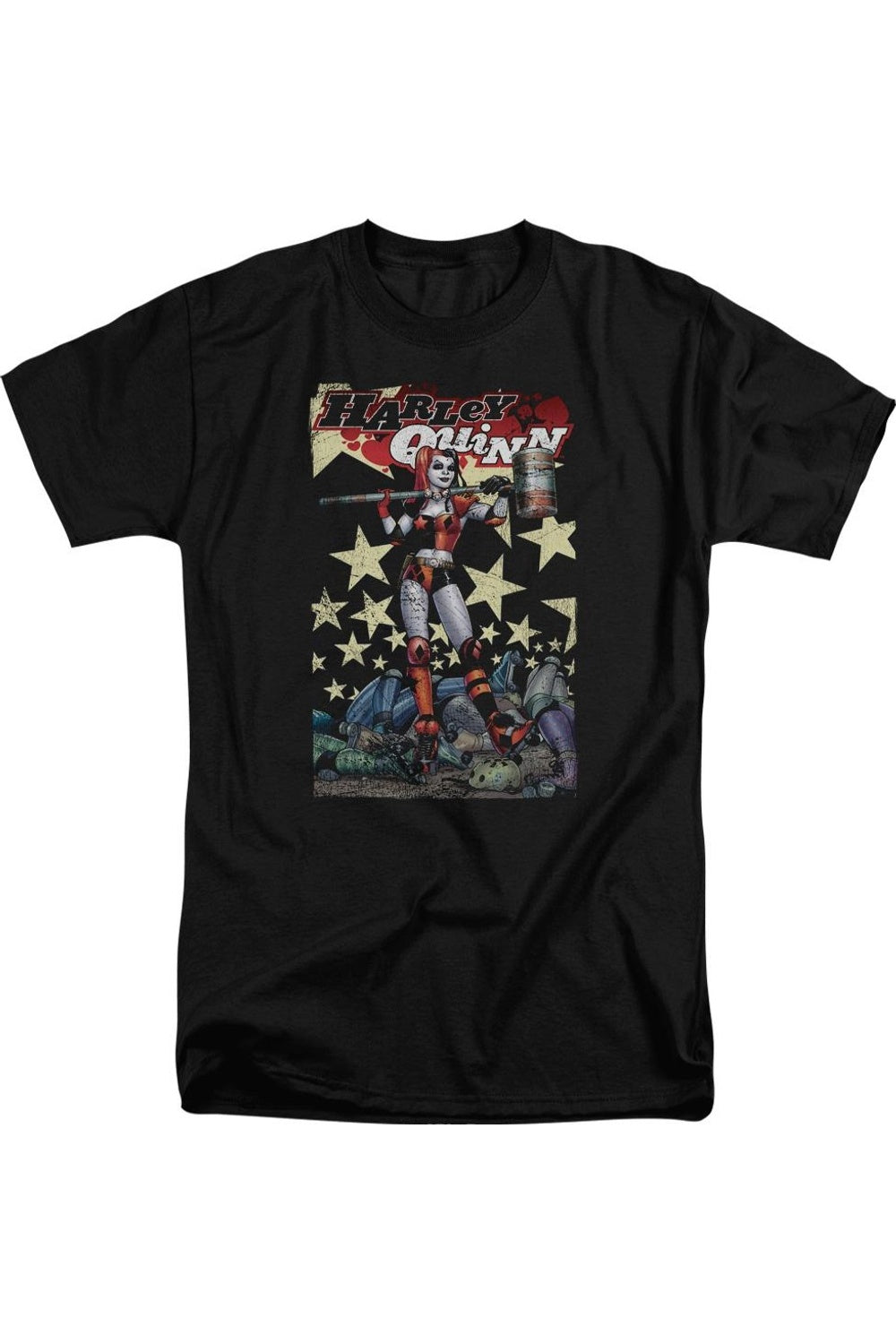 

Футболка Batman Quinn One с коротким рукавом для взрослых Gildan, черный