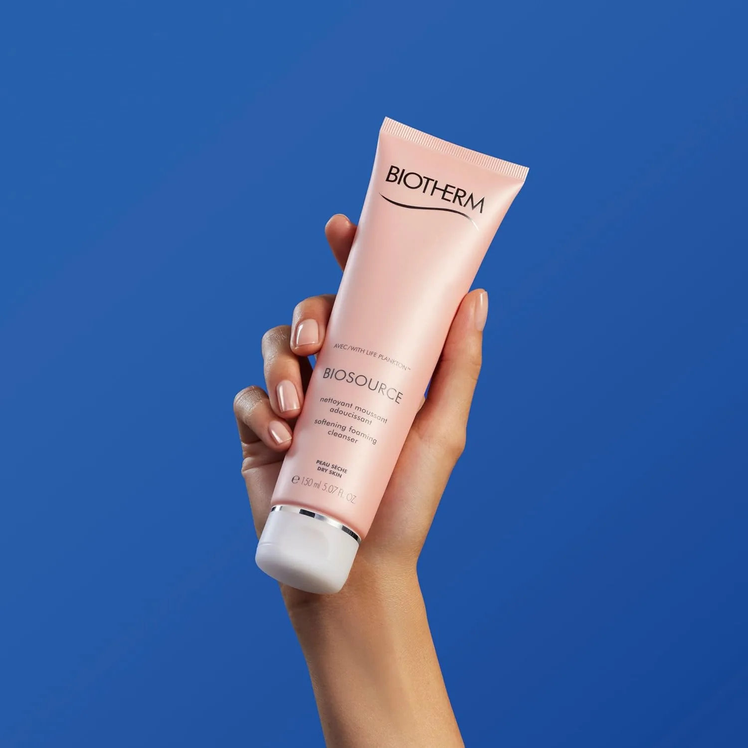 Пенка для умывания Biotherm — Biosource Softening Foaming Cleanser, и снятия макияжа для сухой кожи с Biotech Plankton, 150 мл — фото 3