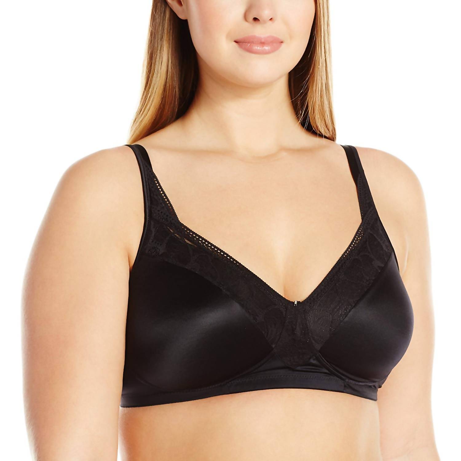 

Бюстгальтер Secrets Feel Gorgeous без косточек черного цвета Playtex