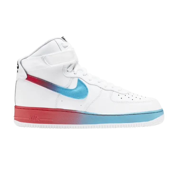 

Кроссовки Nike Air Force 1 High '07 LV8 'Blue Ember Glow', синий