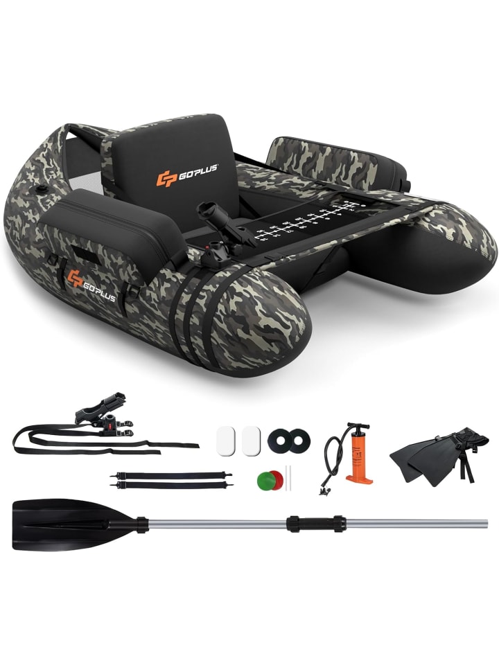 

COSTWAY Надувная лодка весом до 150 кг, различных цветов