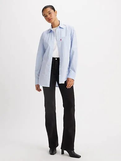 

Женские джинсы на танкетке Bootcut Levi's, черный